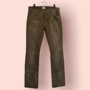 Hudson Byron jeans in sun faded brown dye